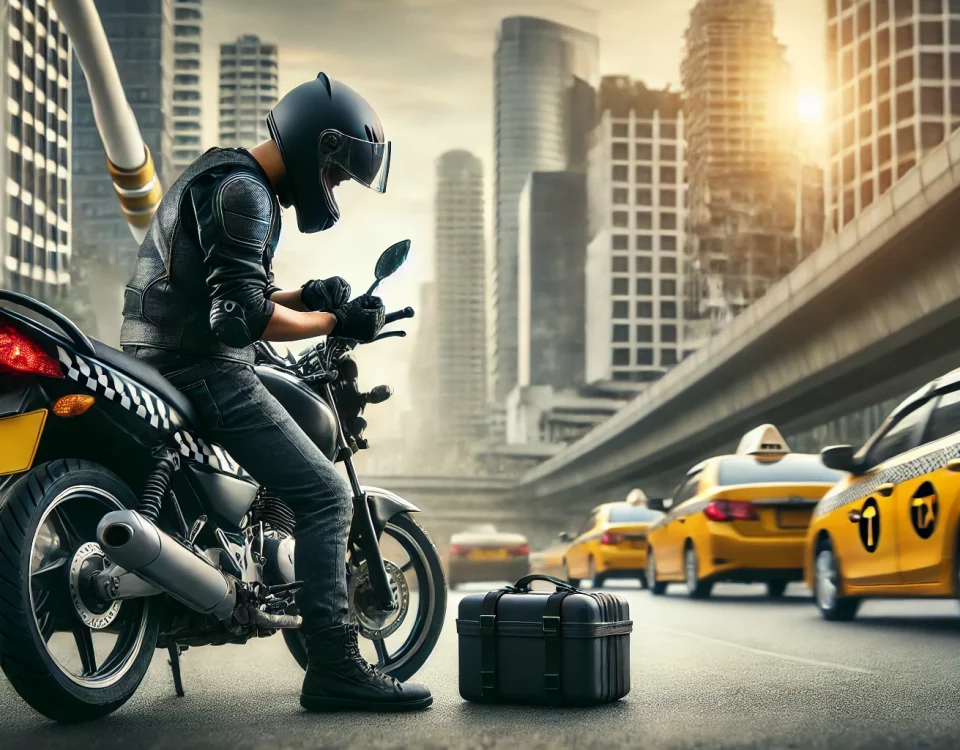 carte taxi moto