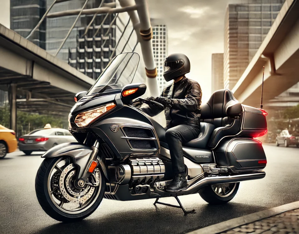 honda gold-wing taxi moto