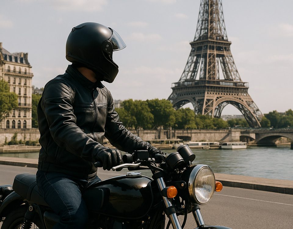 balade en taxi moto a paris