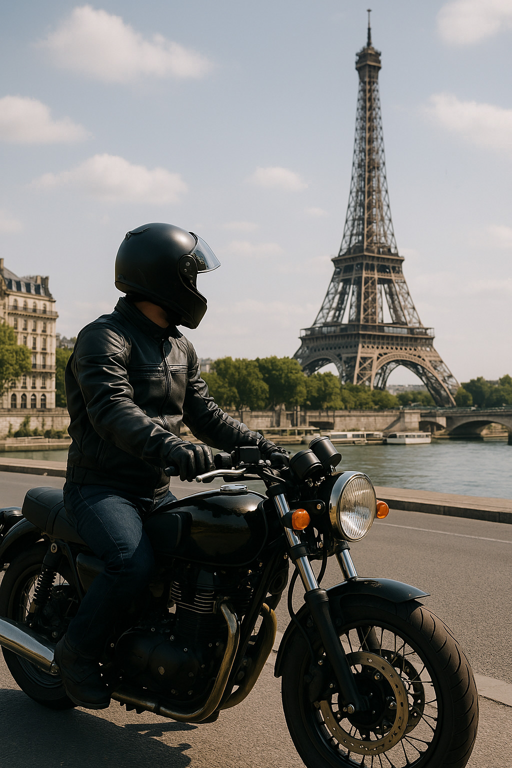 balade en taxi moto a paris
