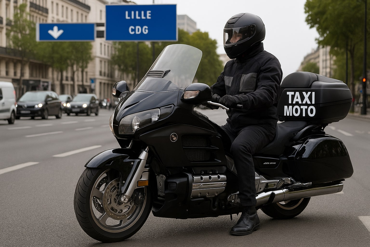 taxi moto cdg