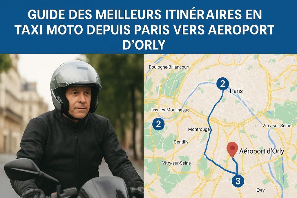 trajet paris orly