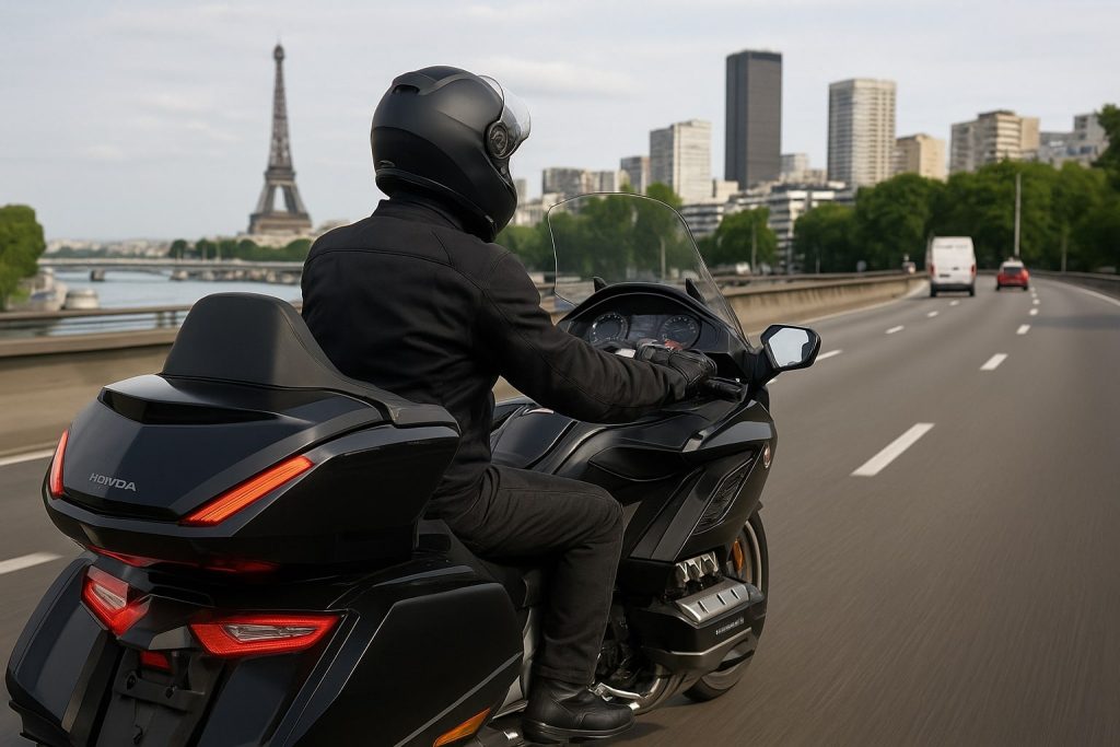 transfert en moto cdg