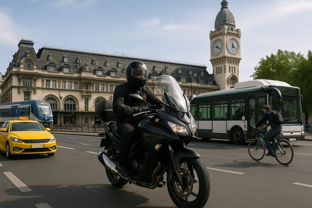 taxi moto paris.