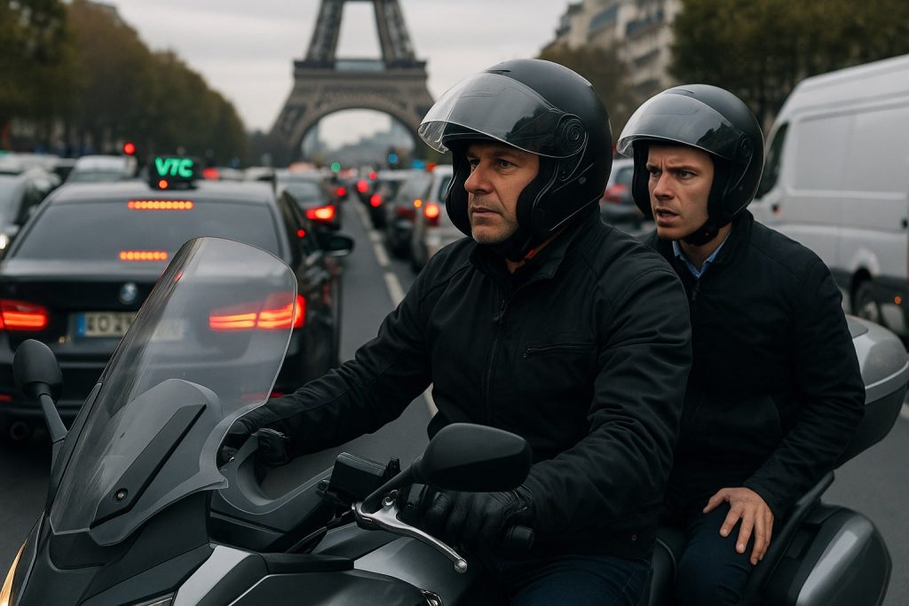 urgence en taxi moto