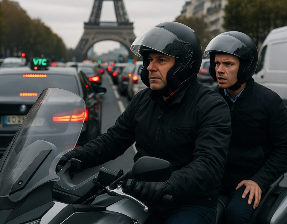 urgence en taxi moto
