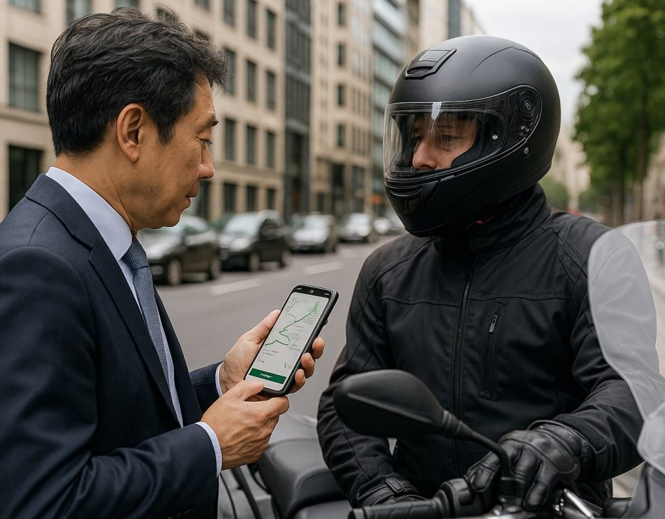reservation de taxi moto pour entreprise